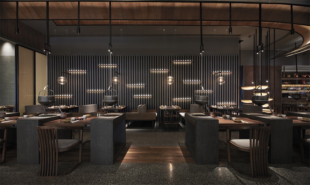 餐飲空間,盡膳口福,蹺腳牛肉,FUNUN LAB,中餐廳設計,項目投稿