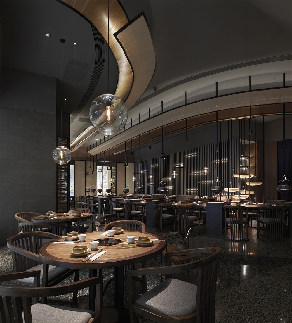 餐飲空間,盡膳口福,蹺腳牛肉,FUNUN LAB,中餐廳設計,項目投稿