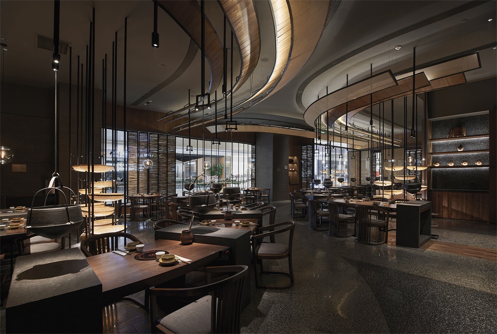 餐飲空間,盡膳口福,蹺腳牛肉,FUNUN LAB,中餐廳設計,項目投稿