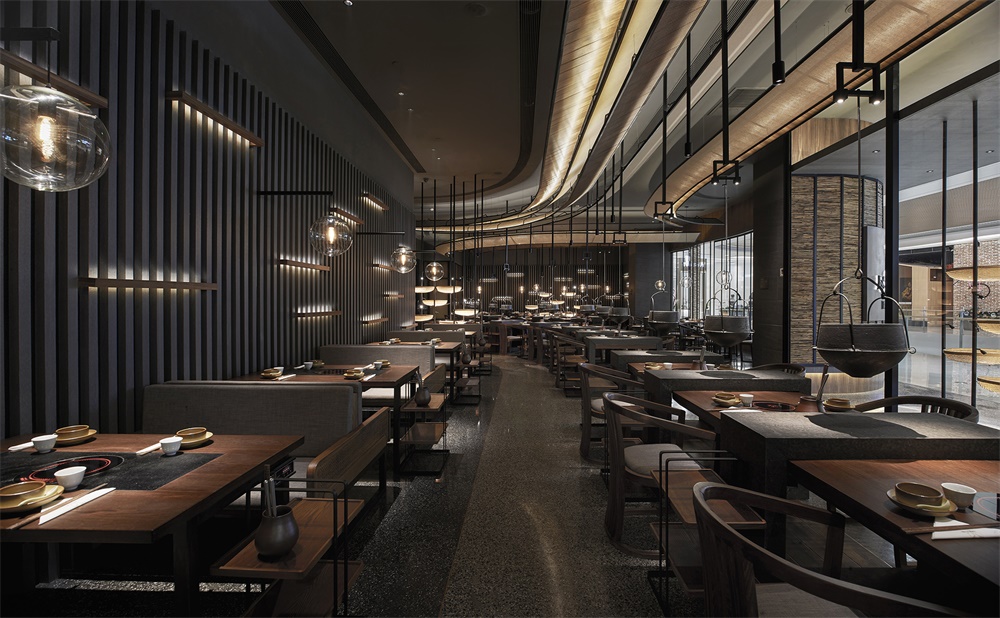 餐飲空間，盡膳口福，蹺腳牛肉，FUNUN LAB，中餐廳設計，項目投稿