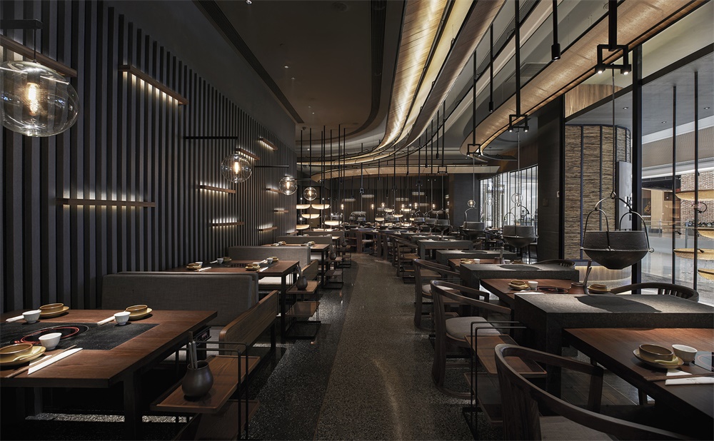 餐飲空間,盡膳口福,蹺腳牛肉,FUNUN LAB,中餐廳設計,項目投稿