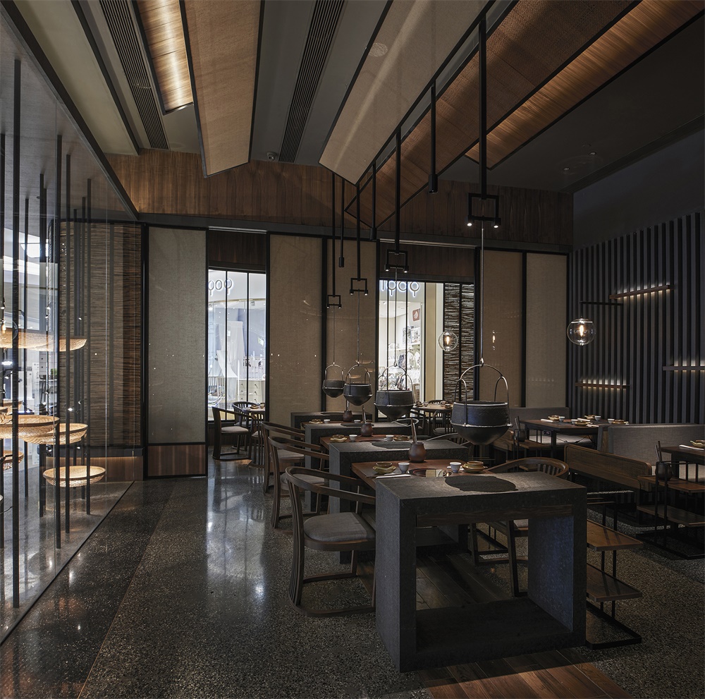 餐飲空間,盡膳口福,蹺腳牛肉,FUNUN LAB,中餐廳設計,項目投稿