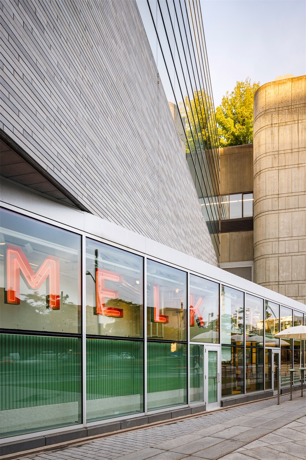 餐飲空間，咖啡吧，蒙特利爾，咖啡廳設計，Melk Cafe