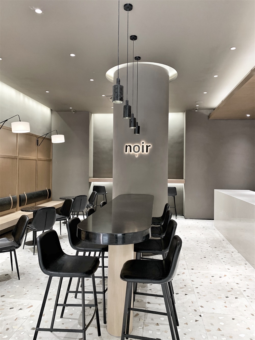 餐飲空間,咖啡廳設計,咖啡店設計,廣州,睿上形素,RSXS design,noir cafe