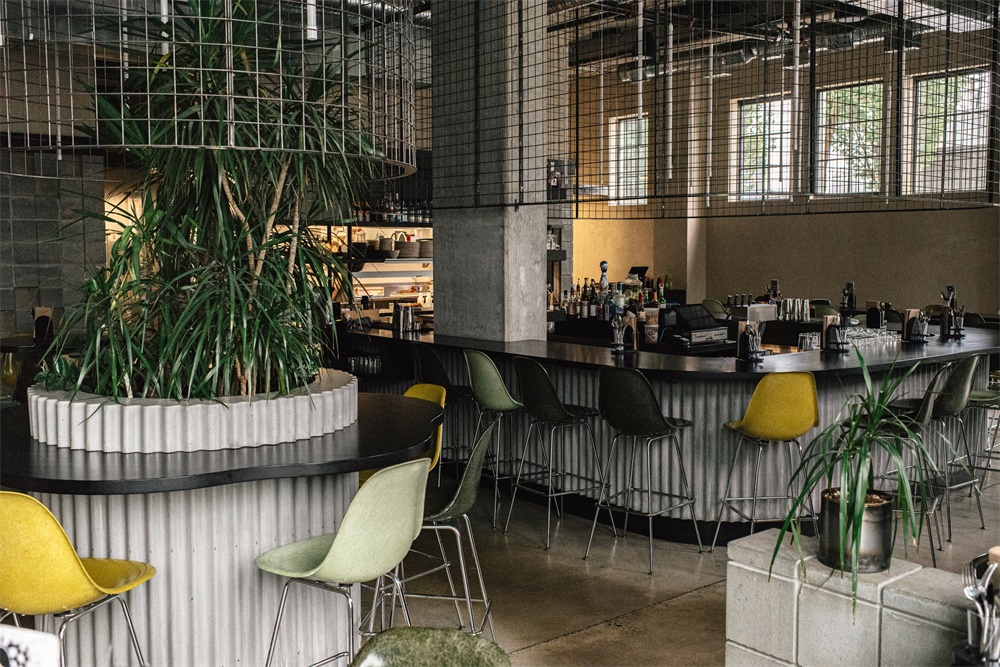 餐飲空間,廠房改造,墨西哥菜餐廳,Tacofino Ocho,溫哥華餐廳設計,酒吧餐廳