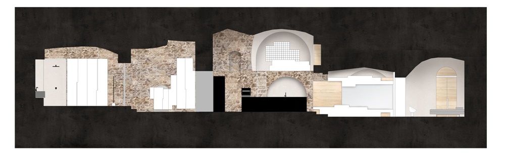 住宅空間,Pitsou Kedem Architects,以色列,建築改造,曆史建築改造,現代風格住宅設計