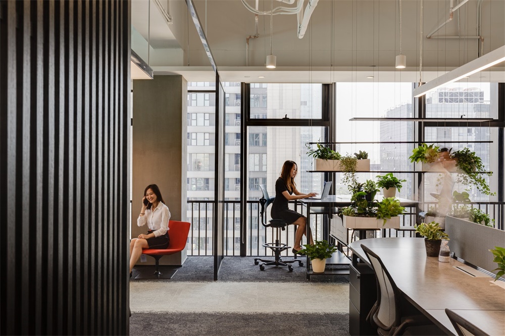 辦公空間，深圳，浦發銀行深圳分行總部，金融公司辦公室，辦公室設計，辦公樓