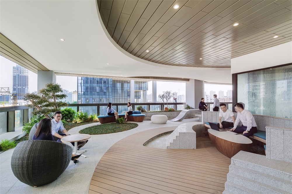 辦公空間，深圳，浦發銀行深圳分行總部，金融公司辦公室，辦公室設計，辦公樓