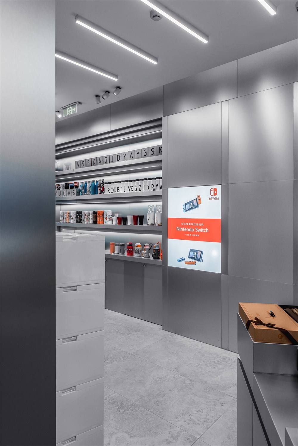 商業空間,潮流用品集合店,呼和浩特,潮流空間設計,未來感設計,VLAB,那漠含風設計