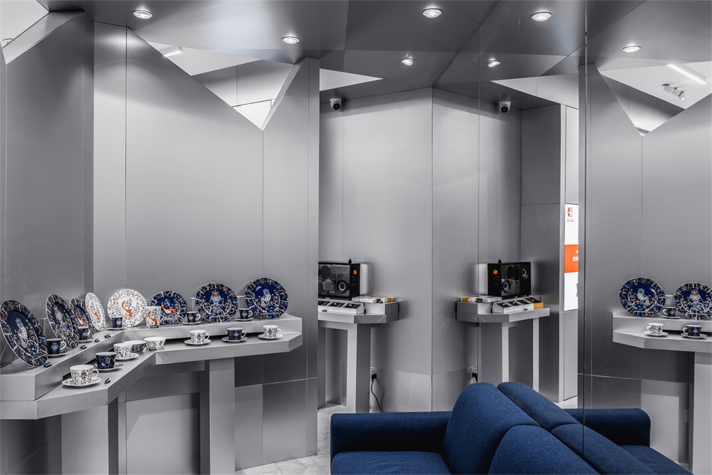 商業空間,潮流用品集合店,呼和浩特,潮流空間設計,未來感設計,VLAB,那漠含風設計