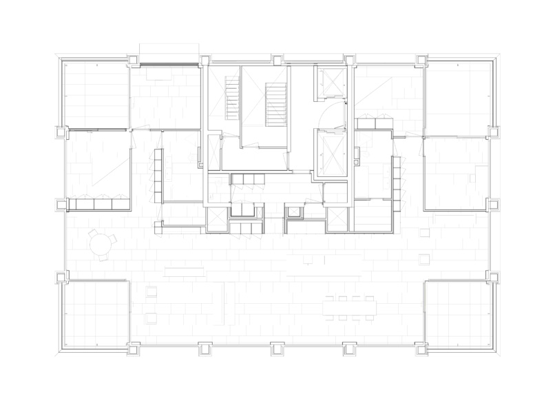 住宅空間，頂層公寓，極簡主義公寓，阿姆斯特丹，Unknown Architects