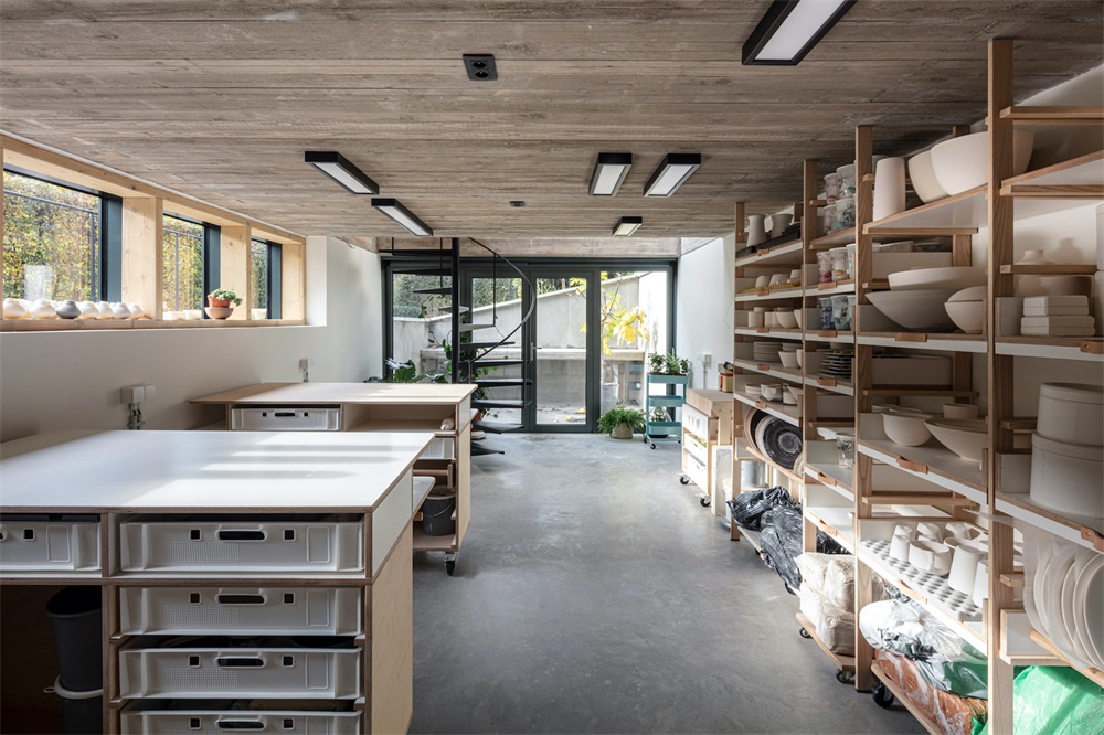 辦公空間,比利時,工作室擴建,藝術工作室,藝術培訓工作室,Aanbouw Atelier