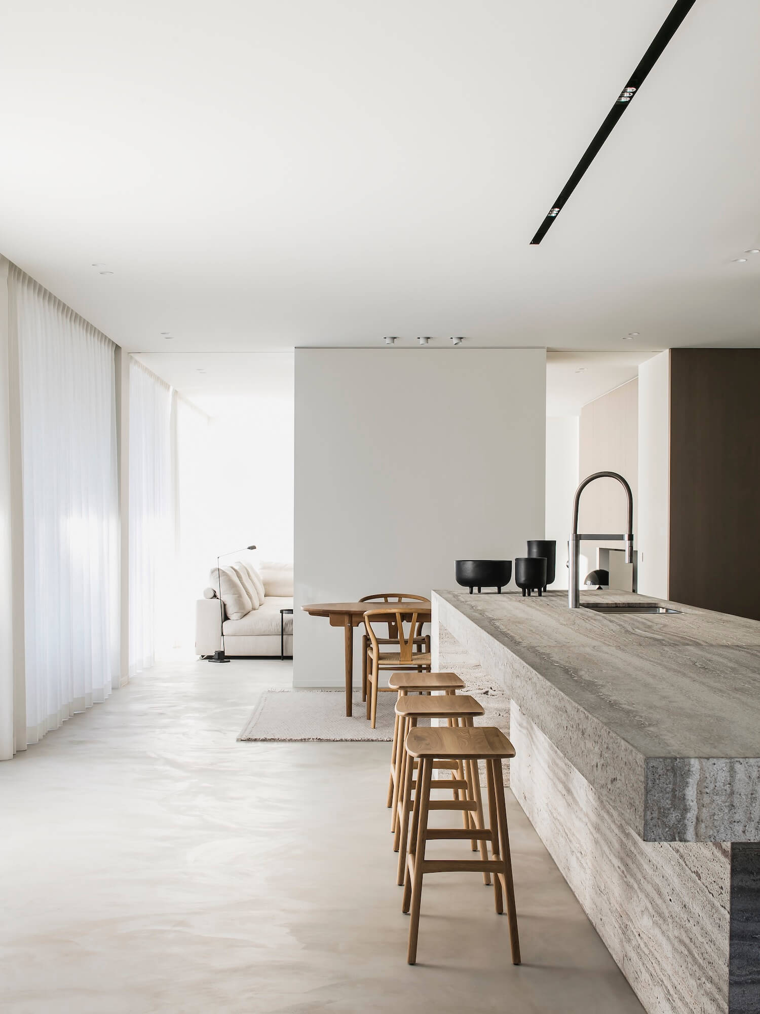 住宅空間,家庭住宅設計,極簡主義住宅,比利時,Pieter Vanrenterghem,Project VV,私人住宅