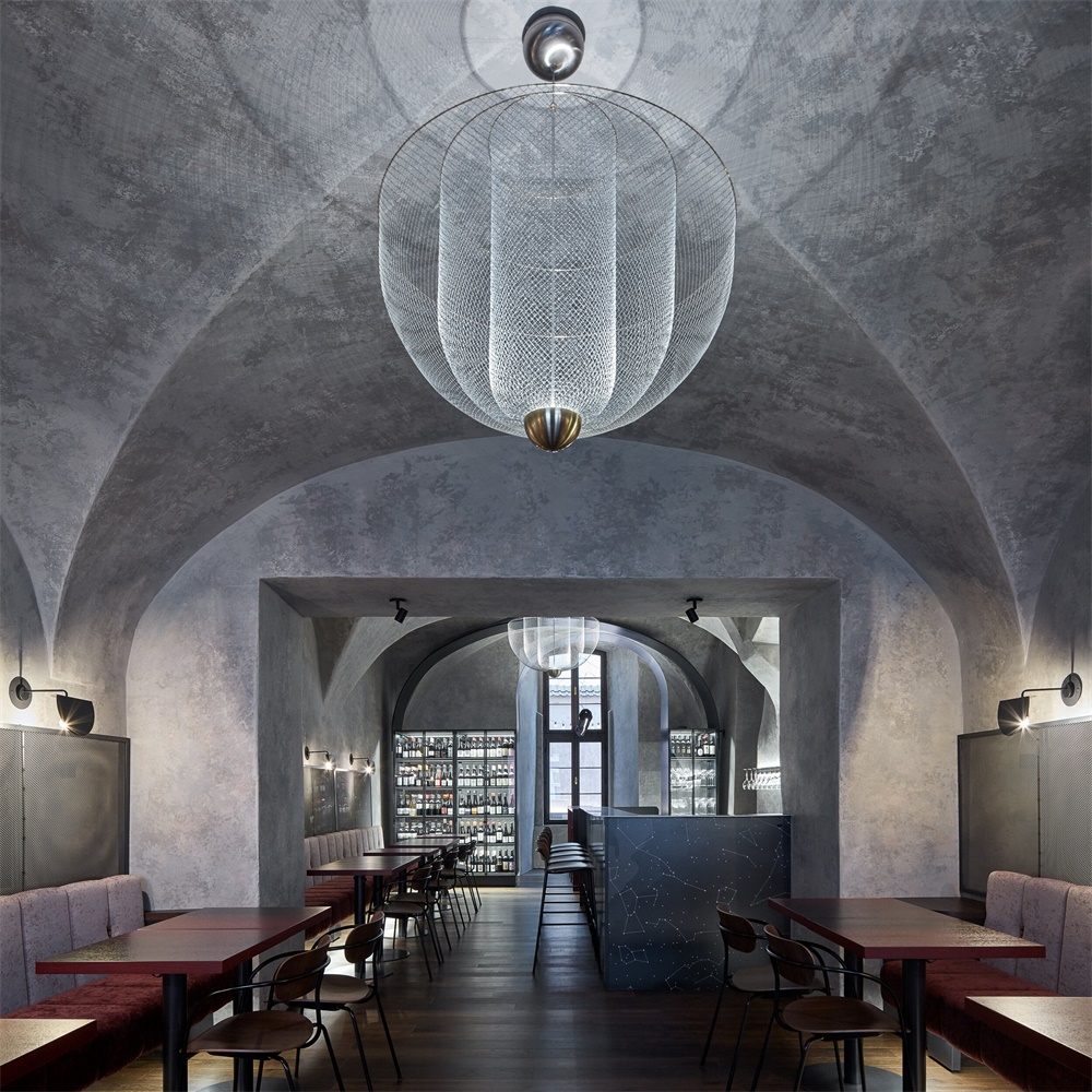 餐飲空間，酒吧設計，葡萄酒吧，布拉格，國外酒吧設計