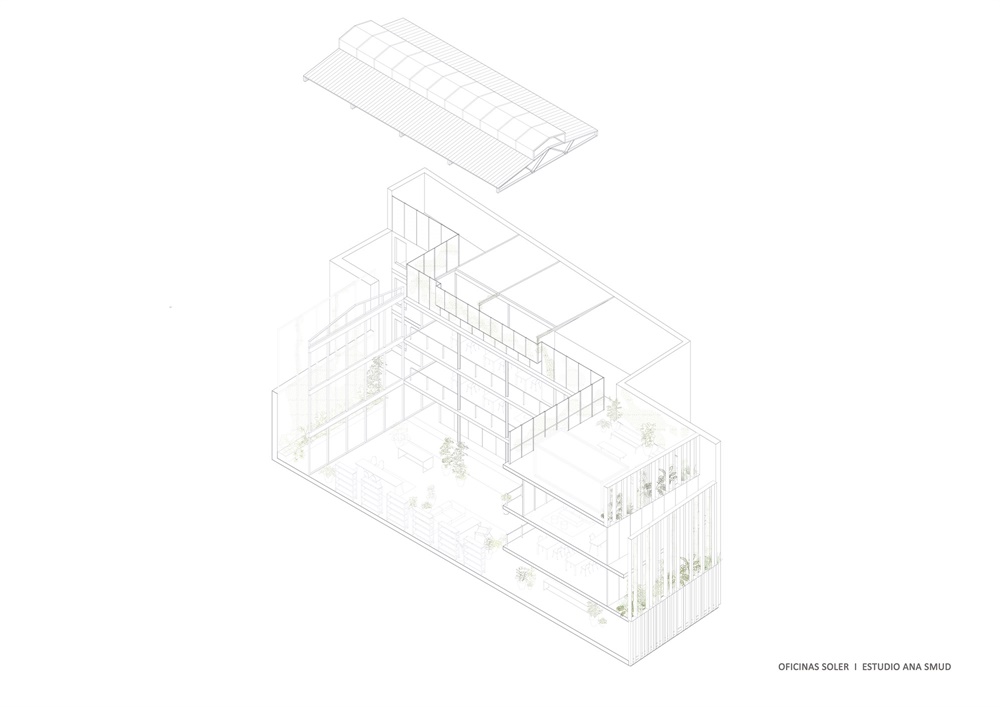 辦公空間,廠房改造,工業風辦公室,倉庫陳列室,紡織品公司辦公室,建築立麵改造設計