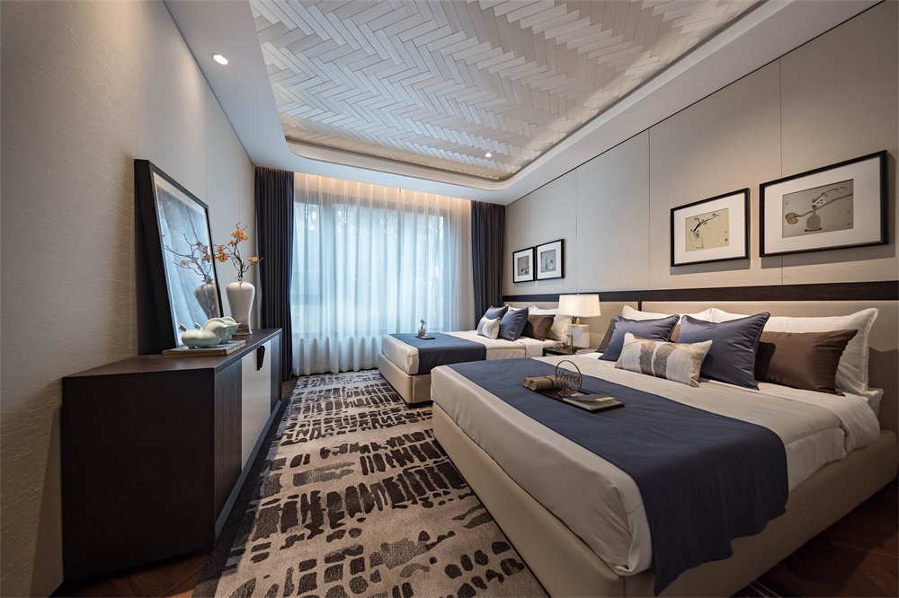 住宅空間,中式人文居住空間,別墅軟裝設計,柏年印象,新中式空間設計,軟裝設計,長沙建發·央著,項目投稿