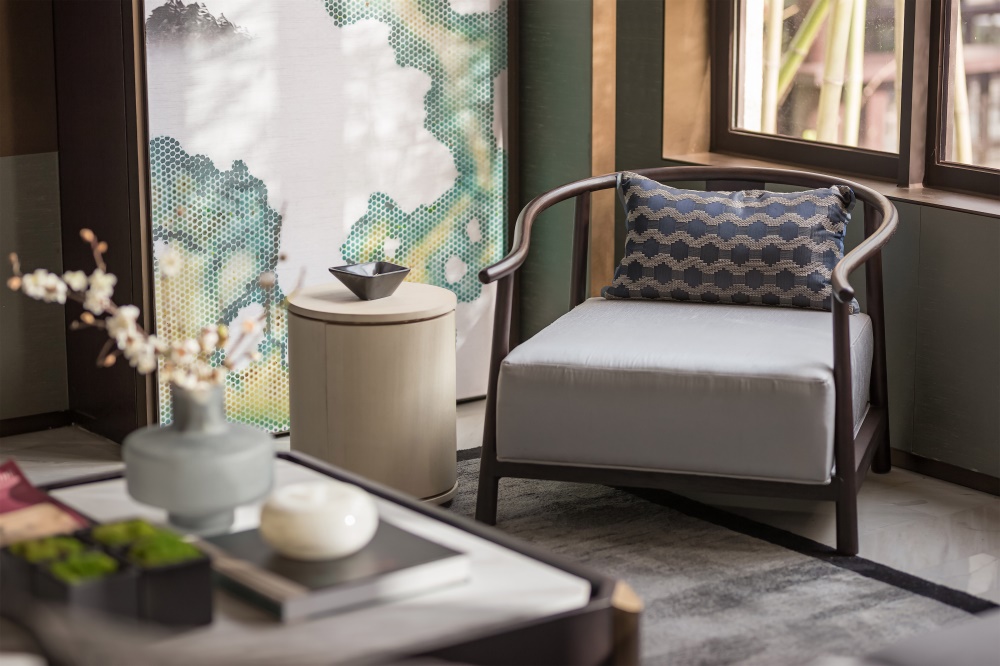 住宅空間,中式人文居住空間,別墅軟裝設計,柏年印象,新中式空間設計,軟裝設計,長沙建發·央著,項目投稿