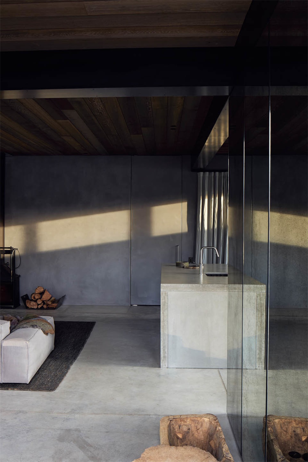 住宅空間,獨立住宅設計,新西蘭瓦納卡,現代住宅設計,湖景住宅設計,Fearon Hay