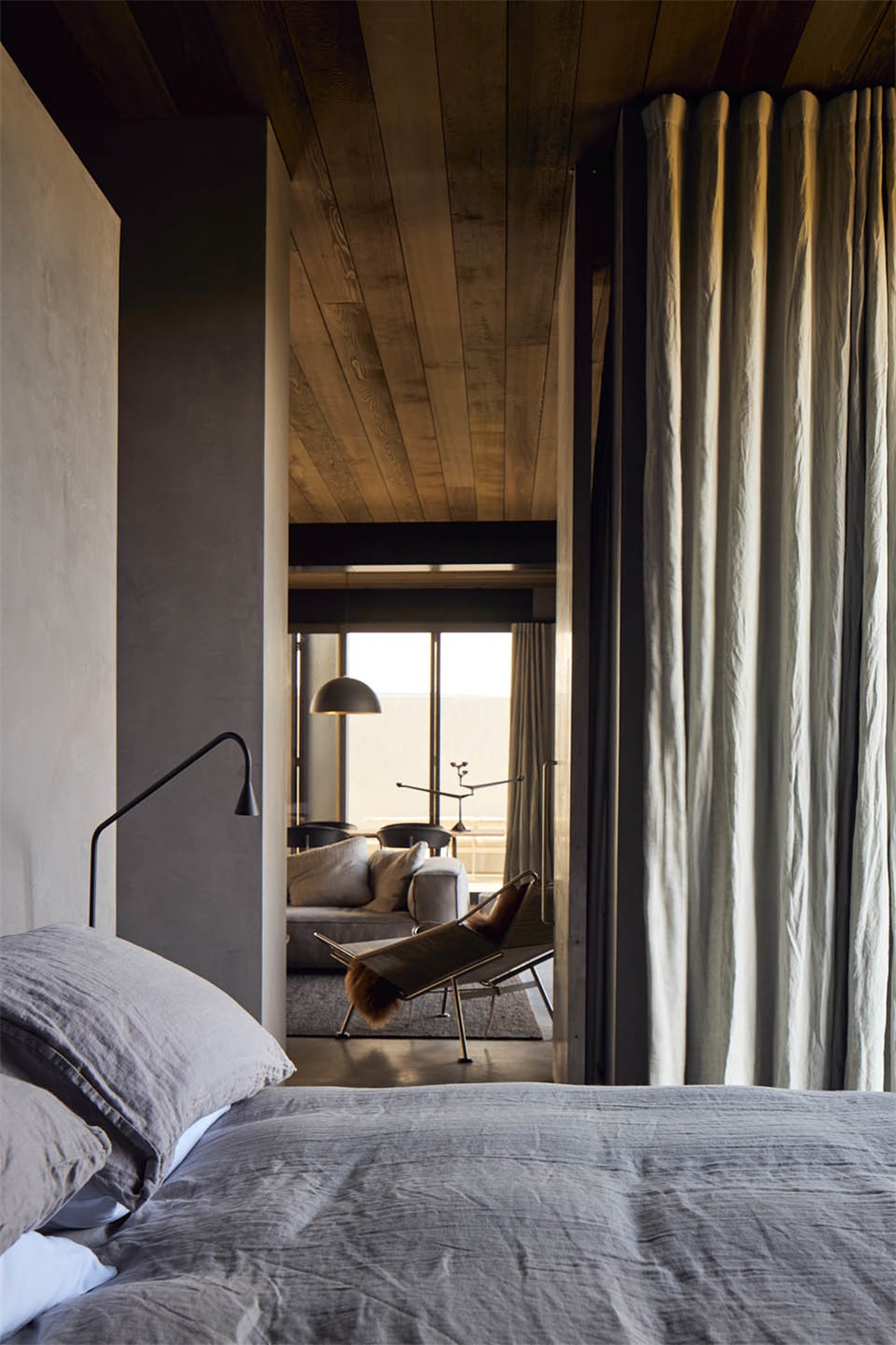 住宅空間,獨立住宅設計,新西蘭瓦納卡,現代住宅設計,湖景住宅設計,Fearon Hay