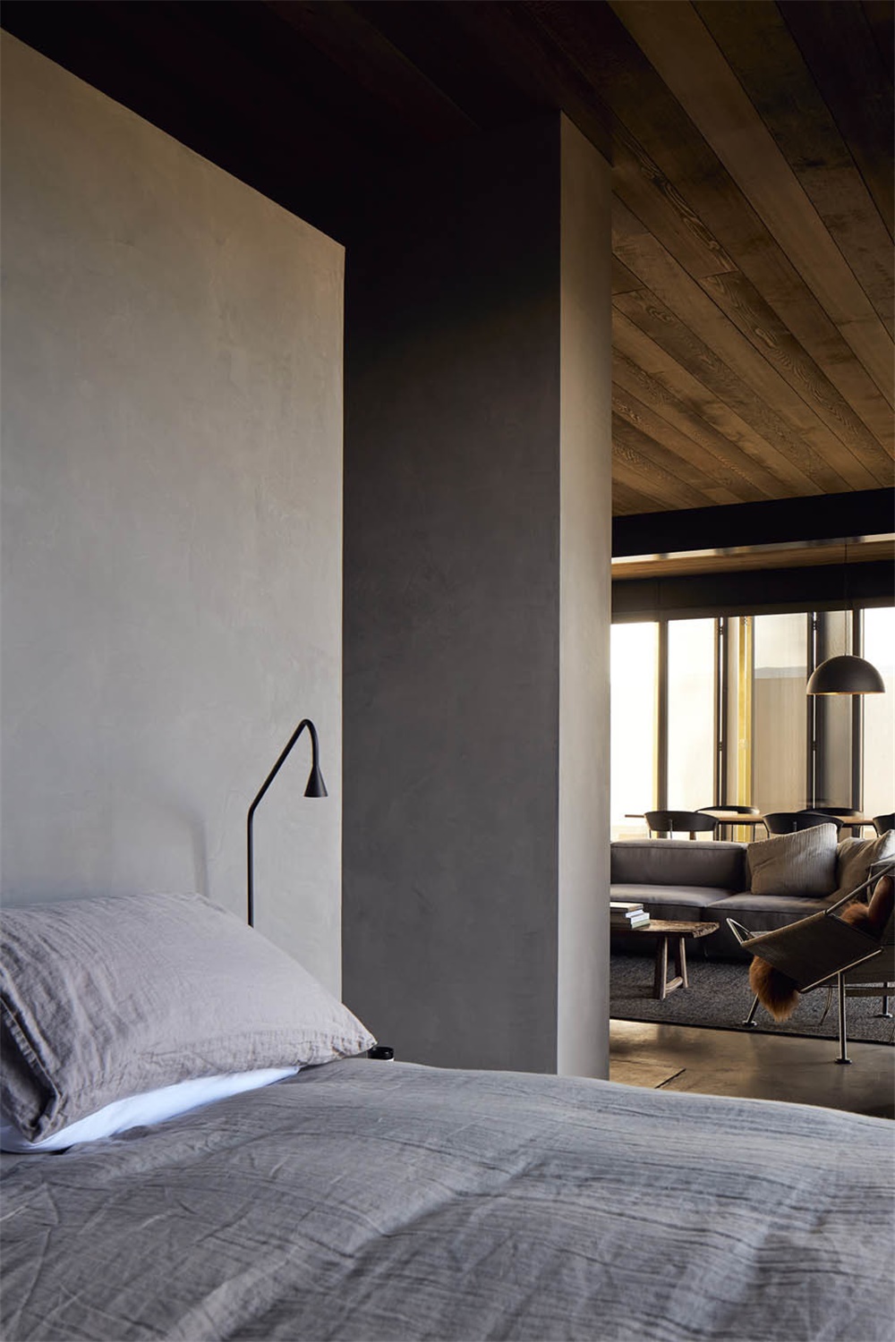 住宅空間,獨立住宅設計,新西蘭瓦納卡,現代住宅設計,湖景住宅設計,Fearon Hay