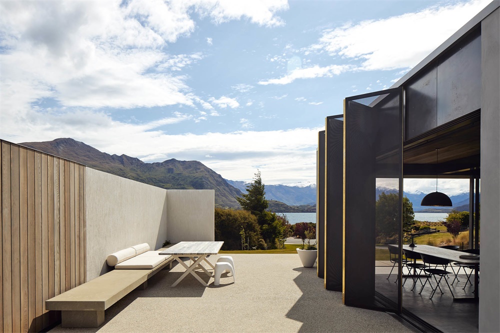 住宅空間，獨立住宅設計，新西蘭瓦納卡，現代住宅設計，湖景住宅設計，Fearon Hay