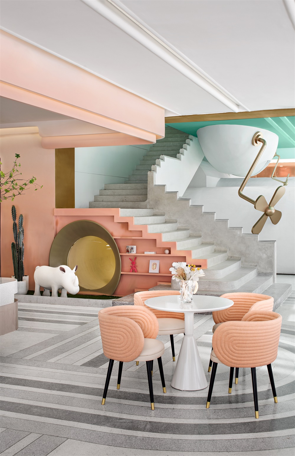 MOD,墨設設計,濰坊青州市,尋夢環遊之旅,恒信·青州風華尚品幼兒園 ,幼兒園設計,兒童娛樂中心設計,項目投稿