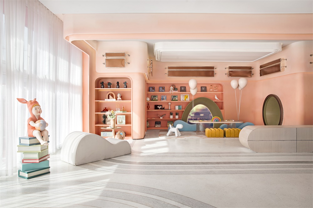 MOD,墨設設計,濰坊青州市,尋夢環遊之旅,恒信·青州風華尚品幼兒園 ,幼兒園設計,兒童娛樂中心設計,項目投稿