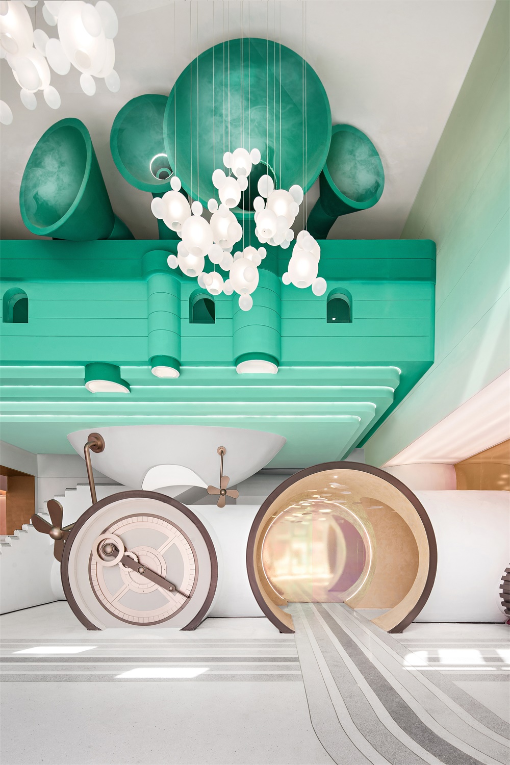 MOD,墨設設計,濰坊青州市,尋夢環遊之旅,恒信·青州風華尚品幼兒園 ,幼兒園設計,兒童娛樂中心設計,項目投稿