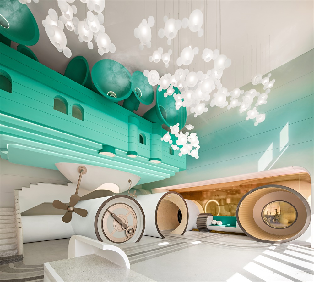 MOD,墨設設計,濰坊青州市,尋夢環遊之旅,恒信·青州風華尚品幼兒園 ,幼兒園設計,兒童娛樂中心設計,項目投稿