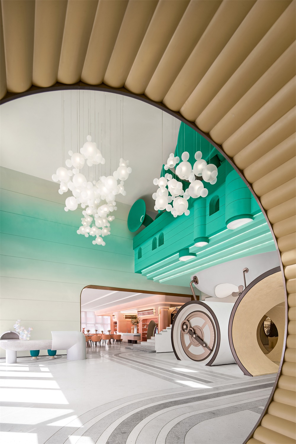 MOD,墨設設計,濰坊青州市,尋夢環遊之旅,恒信·青州風華尚品幼兒園 ,幼兒園設計,兒童娛樂中心設計,項目投稿