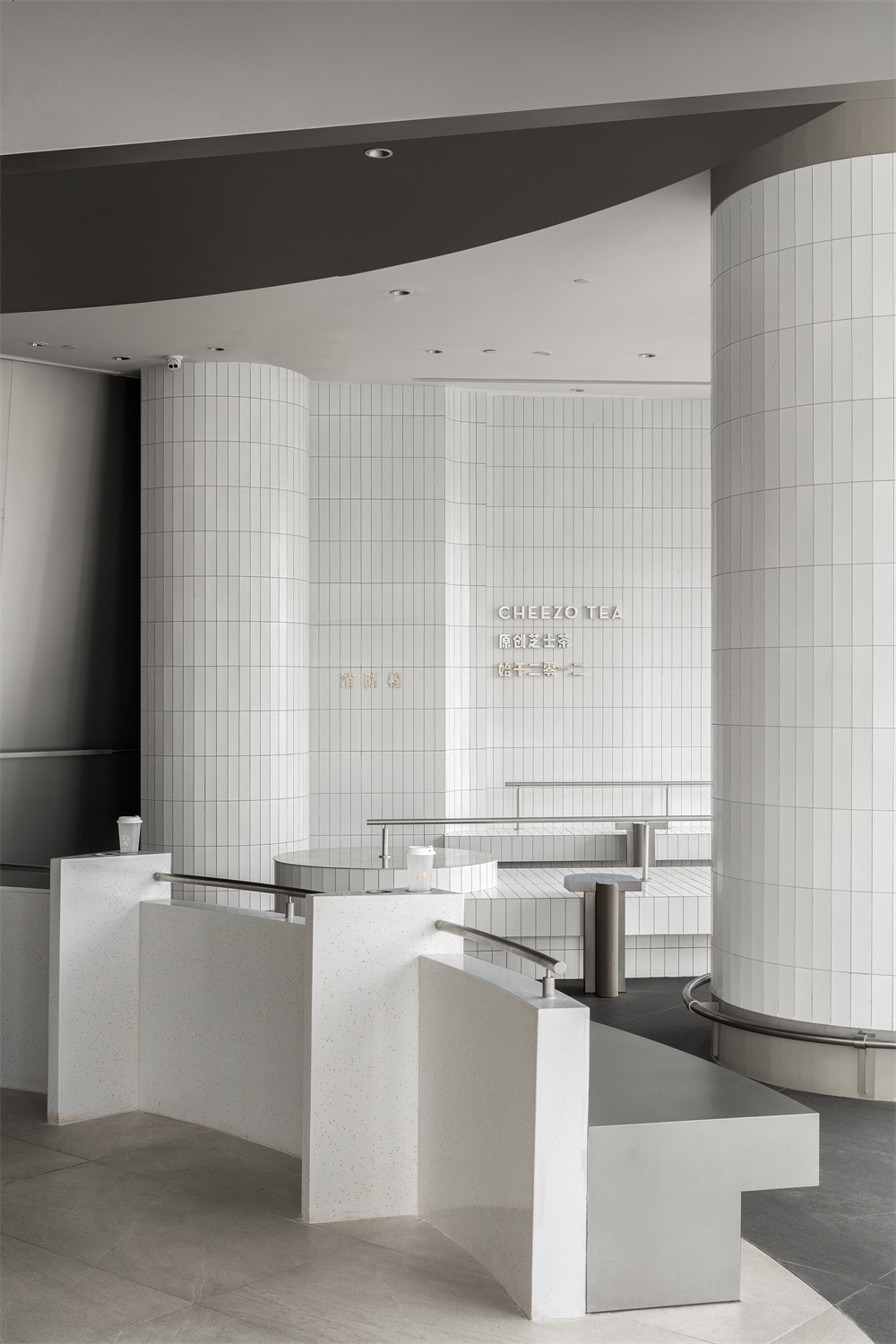 餐飲空間,茶飲店設計,濟南喜茶,濟南喜茶萬象城店,DAS Lab,茶飲店設計,喜茶店鋪設計,項目投稿