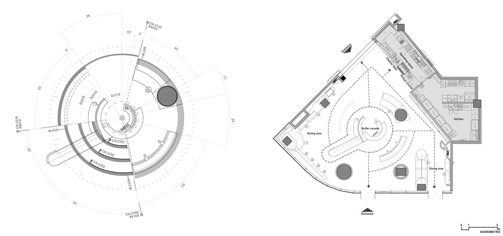 餐飲空間,茶飲店設計,濟南喜茶,濟南喜茶萬象城店,DAS Lab,茶飲店設計,喜茶店鋪設計,項目投稿