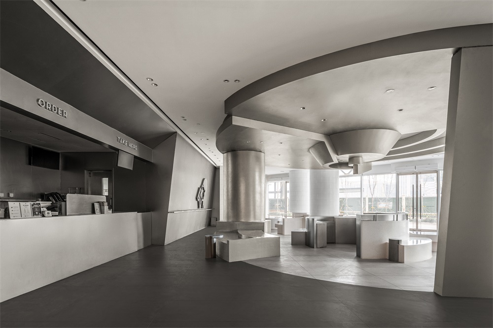 餐飲空間,茶飲店設計,濟南喜茶,濟南喜茶萬象城店,DAS Lab,茶飲店設計,喜茶店鋪設計,項目投稿