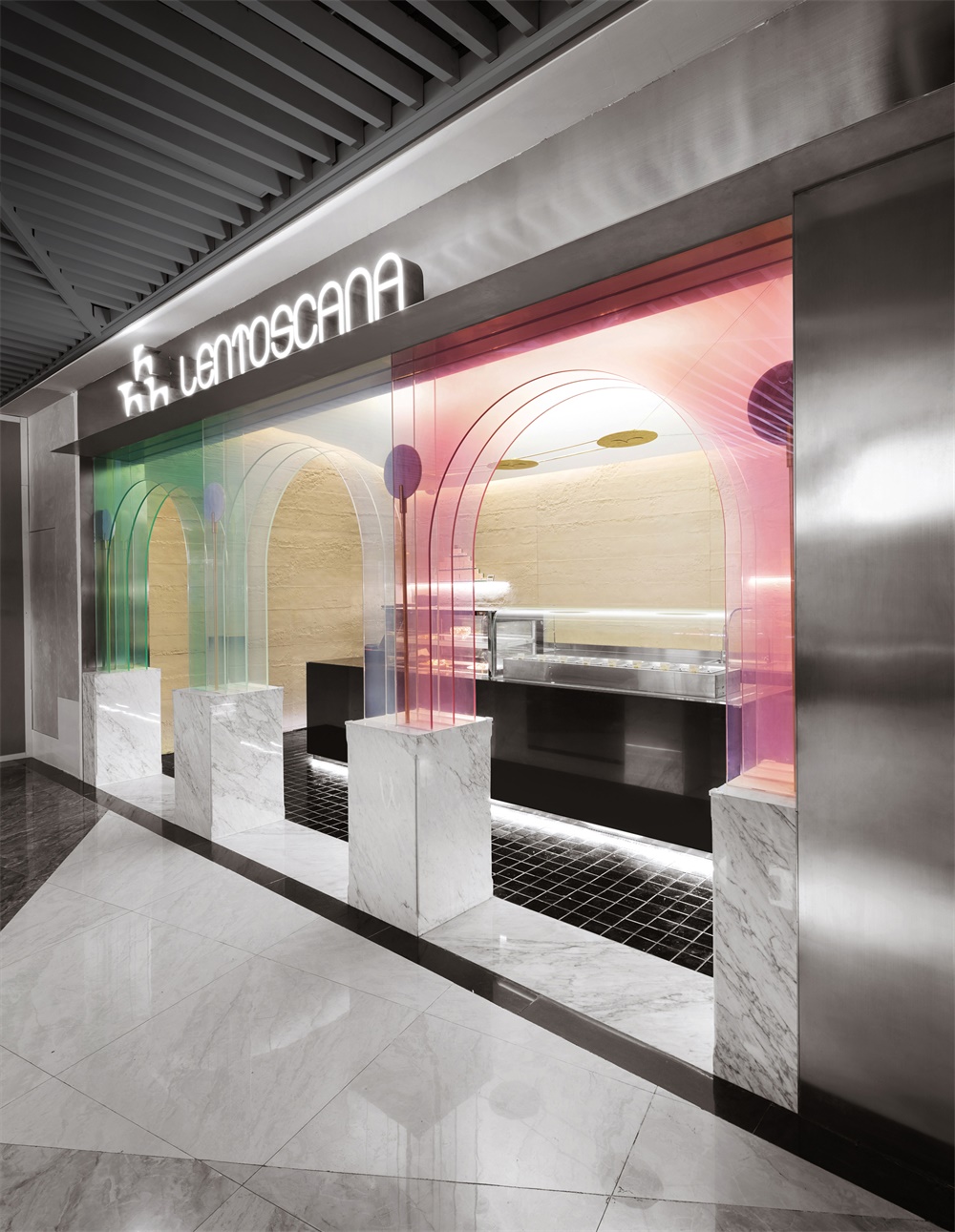 餐飲空間，甜品店設計，上海LENTOSCANA，尋長設計，甜品品牌空間，項目投稿