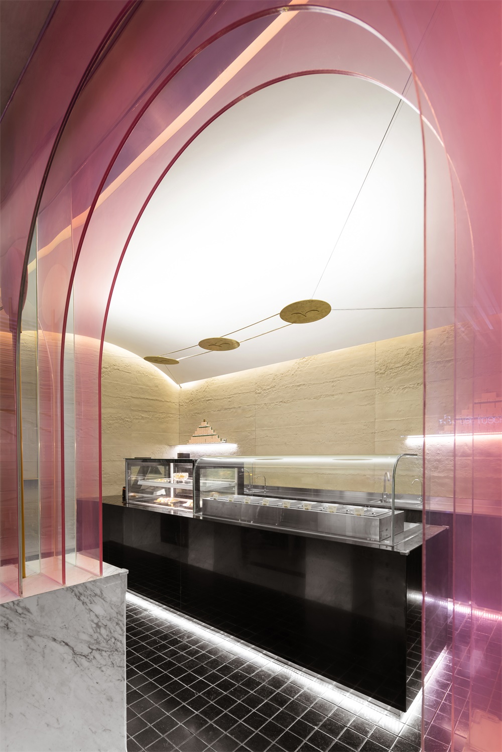 餐飲空間，甜品店設計，上海LENTOSCANA，尋長設計，甜品品牌空間，項目投稿