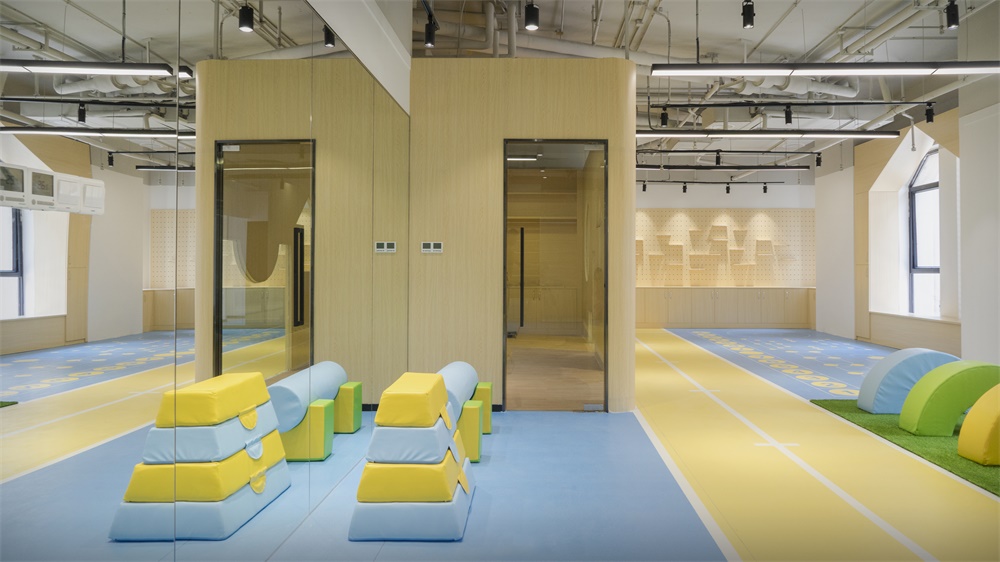 廣東厚幾設計,廣州敏樂加,少兒體適能培訓空間設計,兒童娛樂中心設計,項目投稿