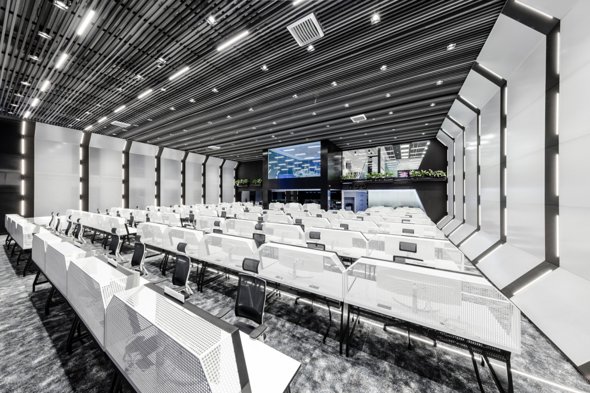 辦公空間,未來主義設計,科幻感辦公室,科技公司辦公室,波蘭華沙