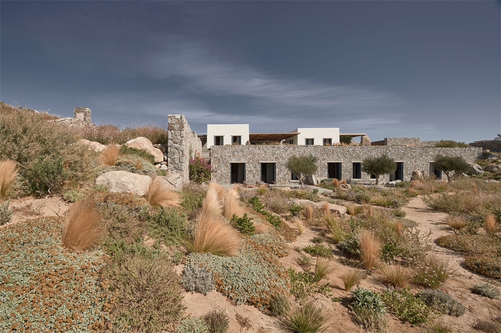 愛琴海度假住宅，度假別墅設計，K-Studio，現代主義住宅，現代住宅設計