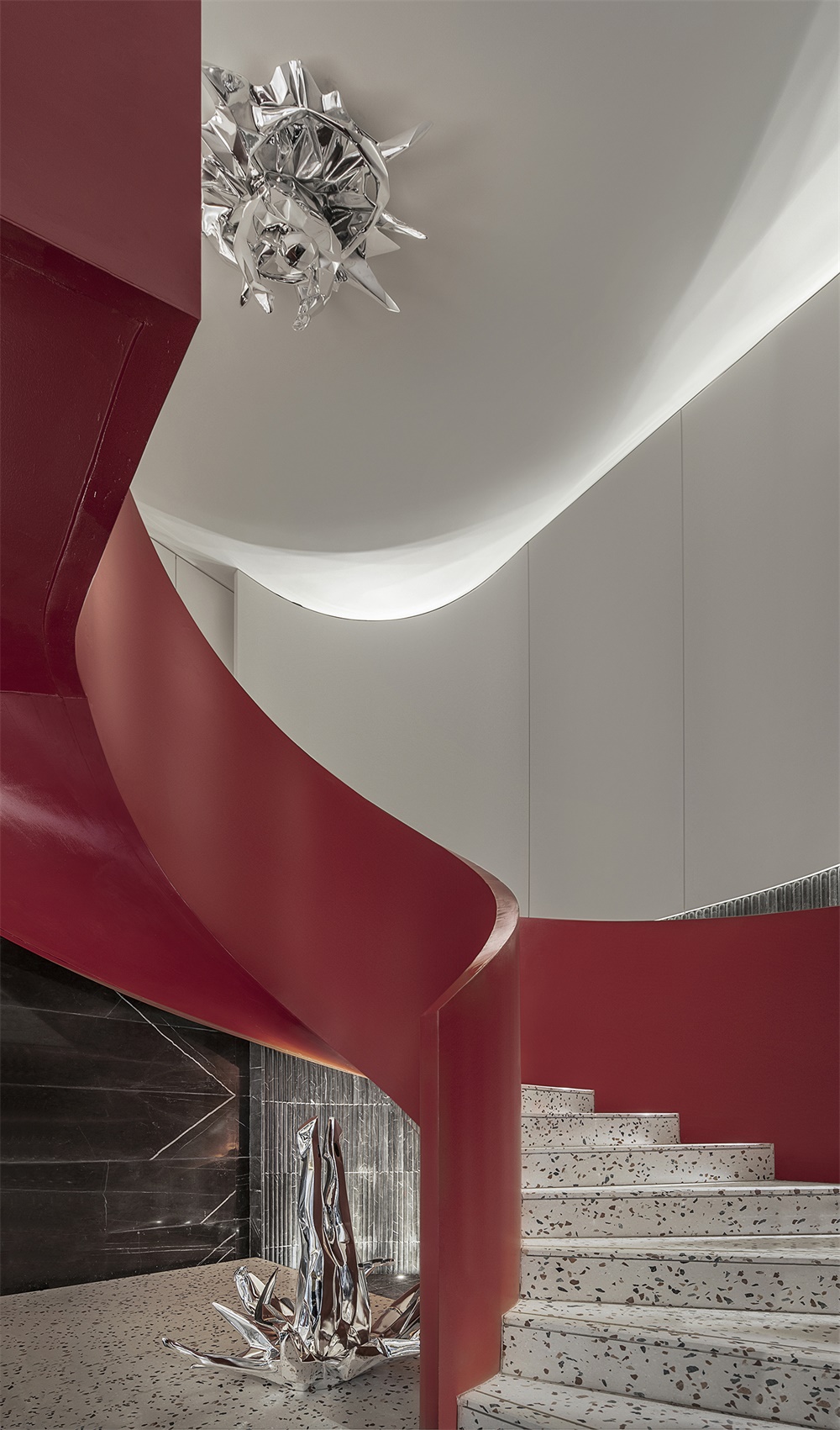 住宅空間,黑曜石別墅,別墅設計,廣州尚逸裝飾設計,軟裝設計,珠海保利九洲天和三期嶼墅,項目投稿