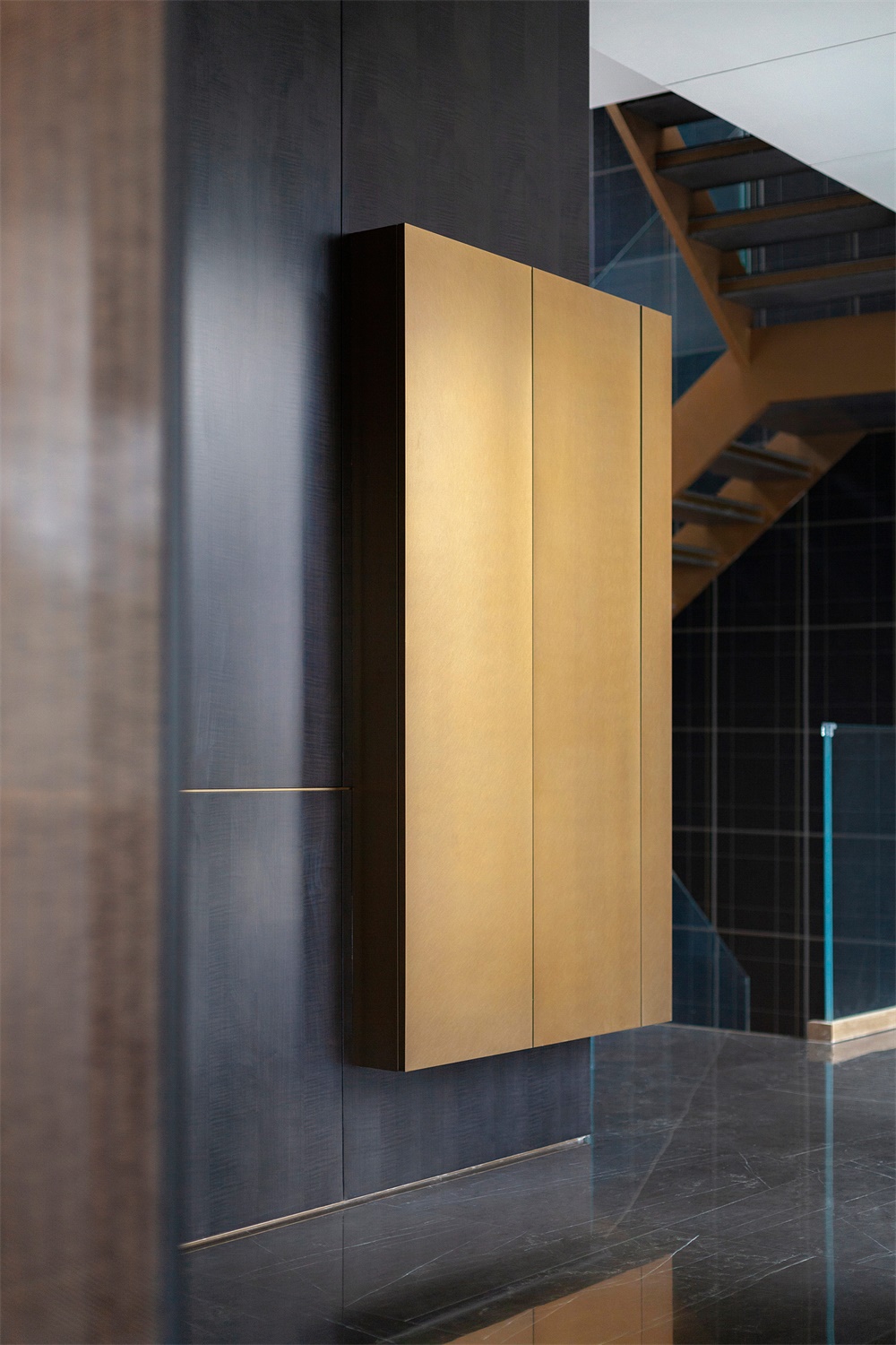 住宅空間,黑曜石別墅,別墅設計,廣州尚逸裝飾設計,軟裝設計,珠海保利九洲天和三期嶼墅,項目投稿