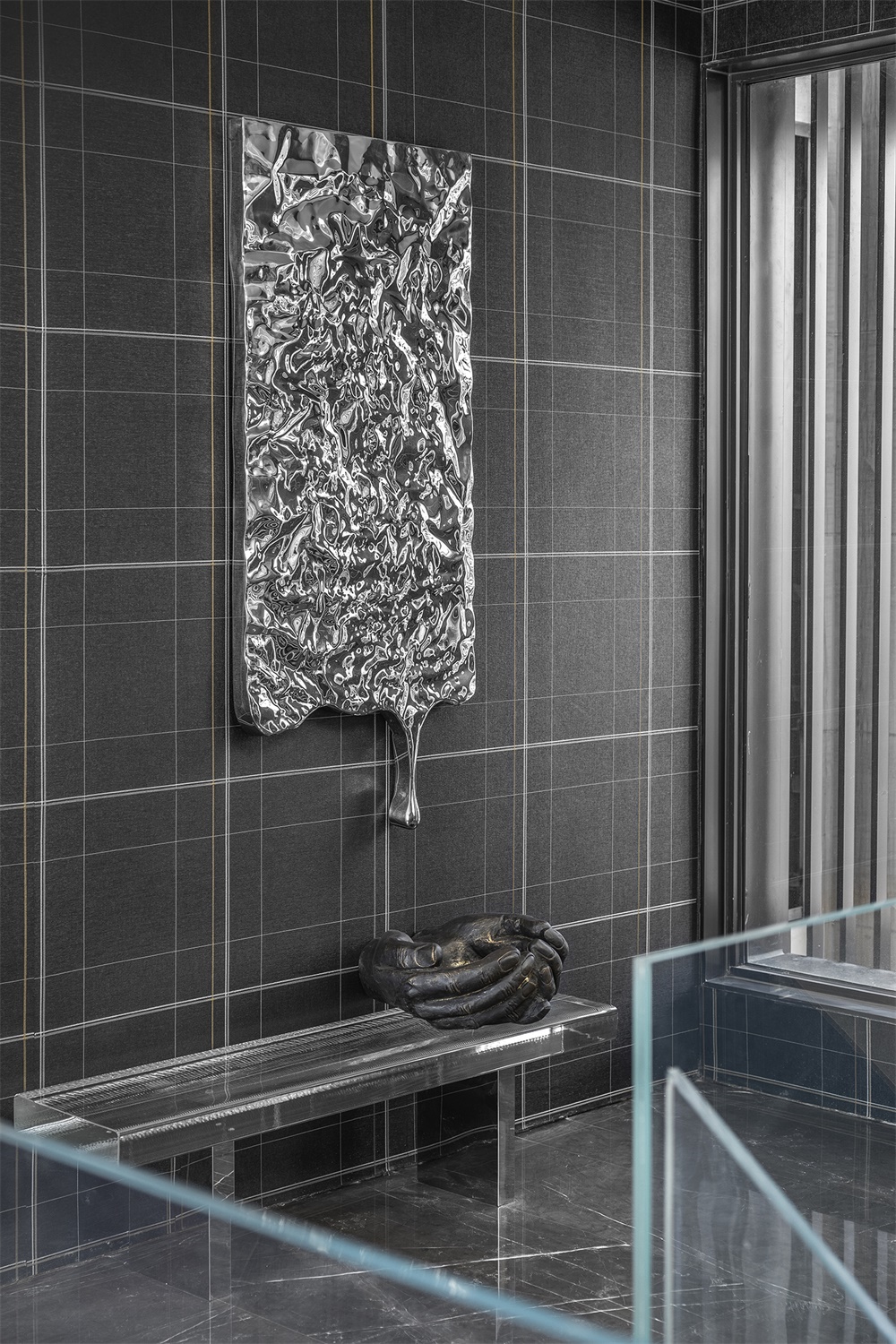 住宅空間,黑曜石別墅,別墅設計,廣州尚逸裝飾設計,軟裝設計,珠海保利九洲天和三期嶼墅,項目投稿