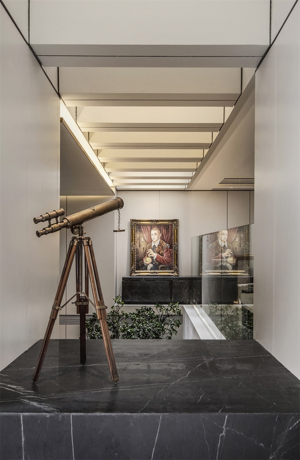 住宅空間,黑曜石別墅,別墅設計,廣州尚逸裝飾設計,軟裝設計,珠海保利九洲天和三期嶼墅,項目投稿