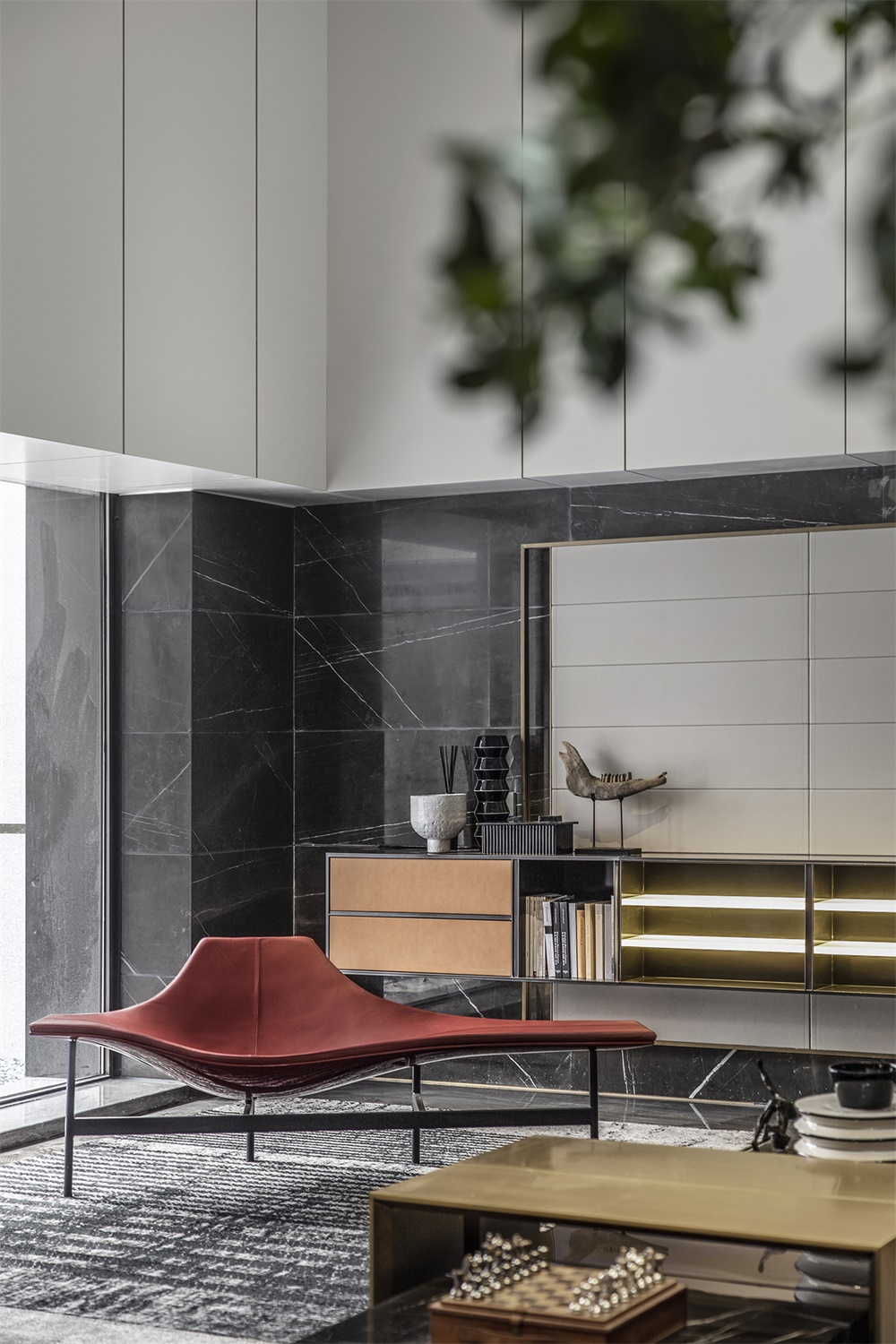 住宅空間,黑曜石別墅,別墅設計,廣州尚逸裝飾設計,軟裝設計,珠海保利九洲天和三期嶼墅,項目投稿