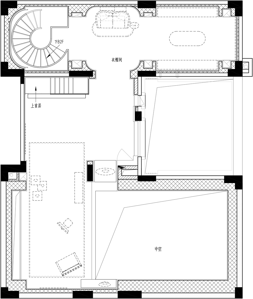 住宅空間,黑曜石別墅,別墅設計,廣州尚逸裝飾設計,軟裝設計,珠海保利九洲天和三期嶼墅,項目投稿