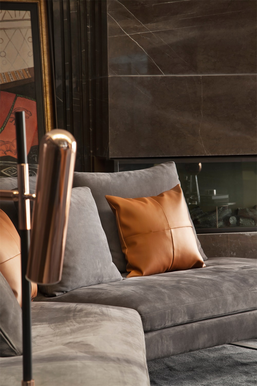 住宅空間,黑曜石別墅,別墅設計,廣州尚逸裝飾設計,軟裝設計,珠海保利九洲天和三期嶼墅,項目投稿