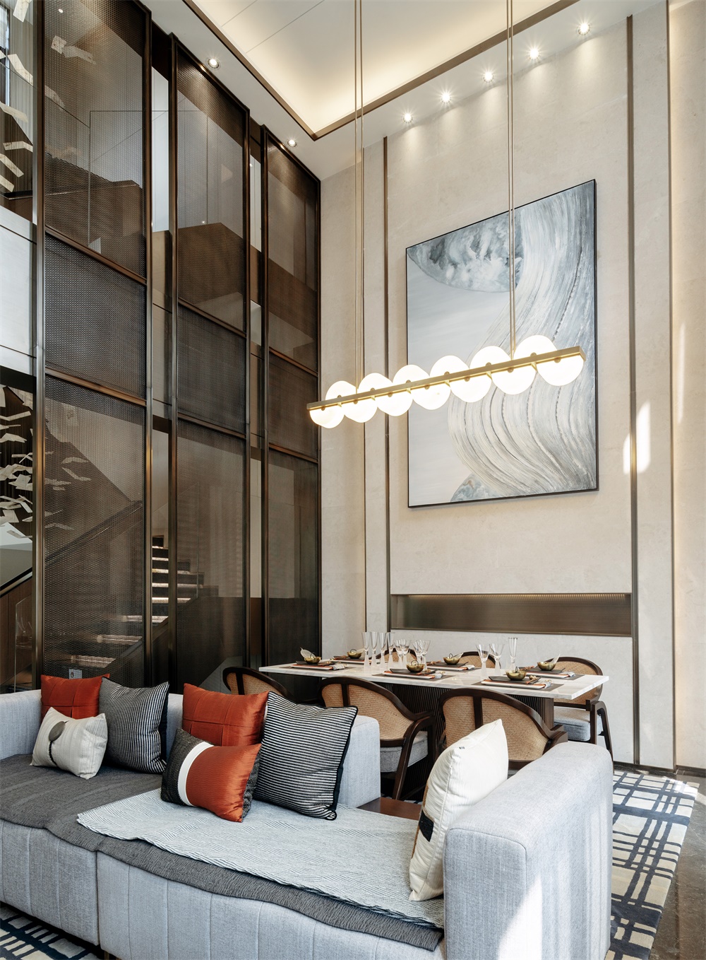 住宅空間,現代住宅空間,別墅設計,聚舍聯合,廣州增城,招商 · 雍景灣,項目投稿