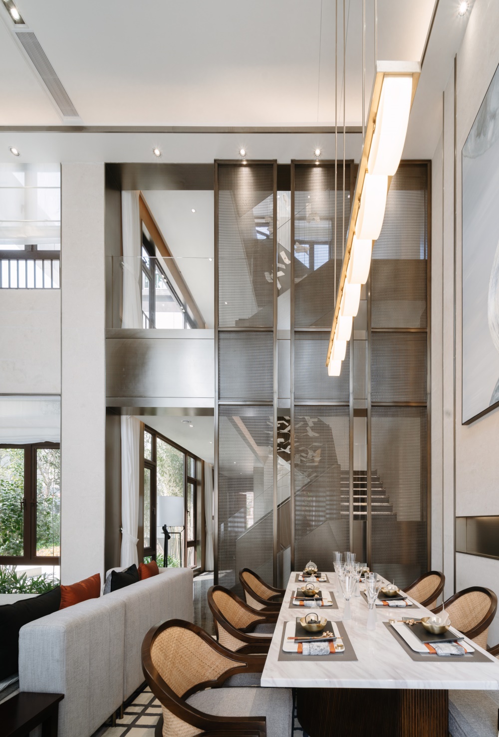 住宅空間,現代住宅空間,別墅設計,聚舍聯合,廣州增城,招商 · 雍景灣,項目投稿