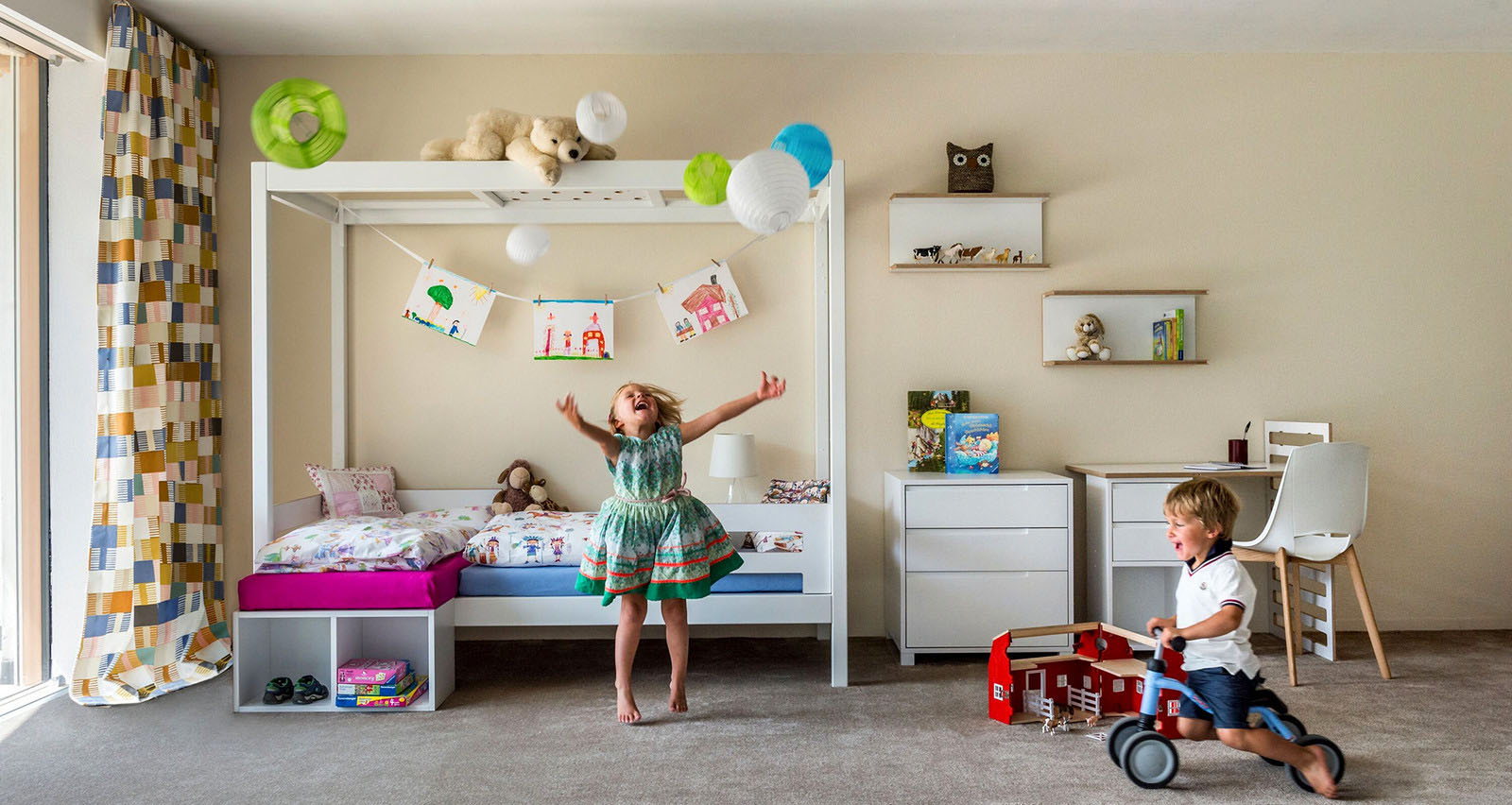 嬰兒床,兒童床,兒童房設計,兒童床設計,軟裝設計,多功能兒童床設計,多功能兒童床