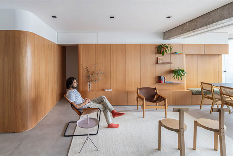 EstúdioBRA | 巴西聖保羅極簡風格小公寓