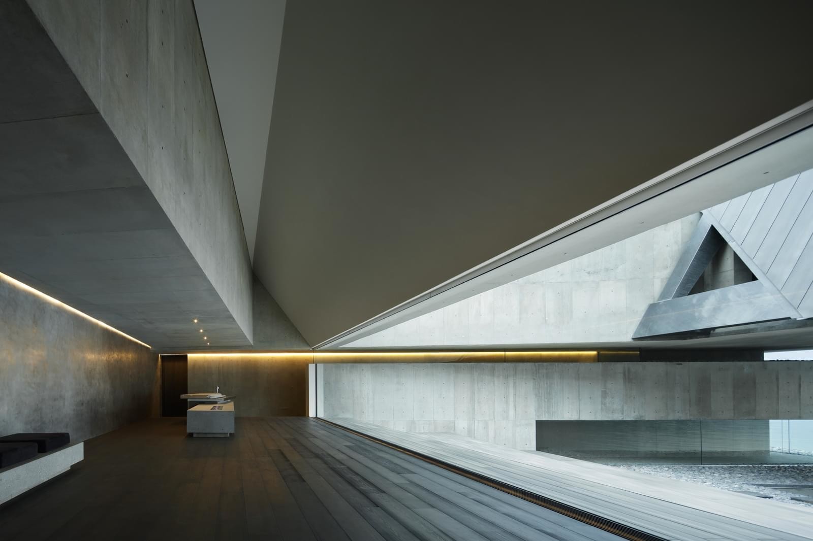 住宅設計,別墅設計,現代住宅設計,住宅空間設計,濱湖別墅,日本中禪寺濱湖別墅,Nikken Sekkei設計,Nikken Sekkei設計作品